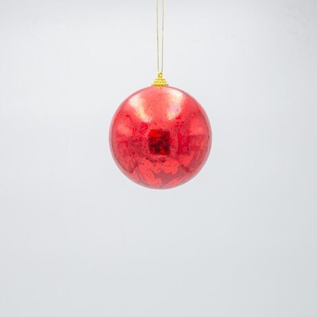 ΜΠΑΛΑ, ΜΕΤΑΛΛΙΚΟ KOKKINO, ΣΕΤ 3ΤΜΧ, 10cm