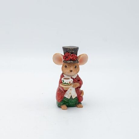 ΔΙΑΚΟΣΜΗΤΙΚΟ ΠΟΛΥΡΕΖΙΝ, ΠΟΝΤΙΚΑΚΙ VINTAGE ΜΕ ΦΛΥΤΖΑΝΑΚΙ, 6.5x10cm