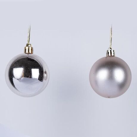 ΜΠΑΛΑ ΠΛΑΣΤΙΚΗ, ΣΑΜΠΑΝΙ, ΓΥΑΛΙΣΤΕΡΗ ΚΑΙ ΜΑΤ, ΣΕΤ 6ΤΜΧ, 4cm (TOP 120)