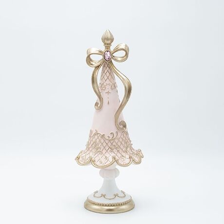 ΔΕΝΤΡΟ ΠΟΛΥΡΕΖΙΝ, ΡΟΖ ΝΤΕΓΚΡΑΝΤΕ, ΜΕ ΦΙΟΓΚΟ, 13x13x35.5cm