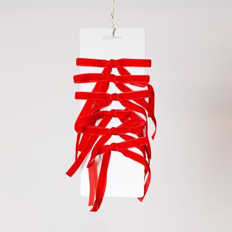 ΜΙΚΡΟΙ ΦΙΟΓΚΟΙ ΒΕΛΟΥΔΙΝΟΙ ΚΟΚΚΙΝΟΙ, ΣΕΤ 6ΤΜΧ, 13x19cm