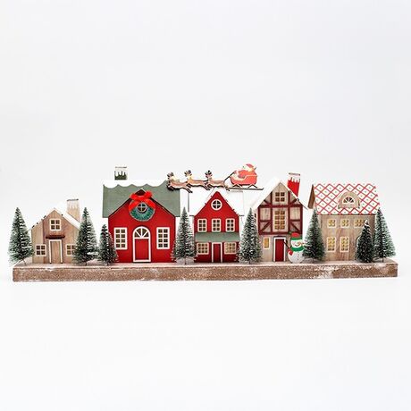 ΧΑΡΤΙΝΑ ΣΠΙΤΑΚΙΑ, ΦΩΤΙΖΟΜΕΝΑ, 50.8x9x15cm