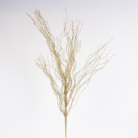 ΚΛΑΔΙ ΚΥΜΑΤΙΣΤΟ, ΧΡΥΣΟ, 83cm