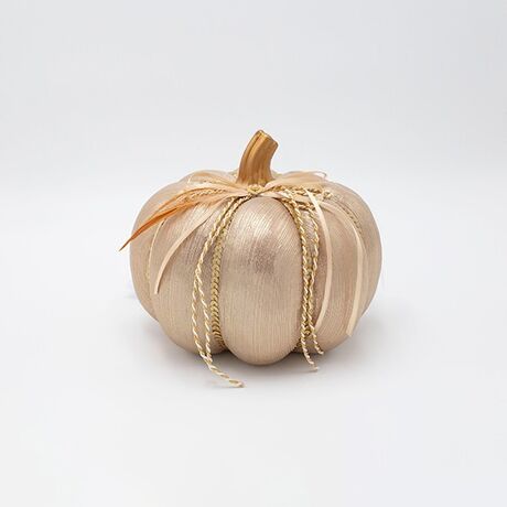 ΚΟΛΟΚΥΘΑ, ΜΕΤΑΛΙΖΕ ΣΚΟΥΡΟ ΣΑΜΠΑΝΙ, ΜΕ ΦΤΕΡΟ, 12x15cm