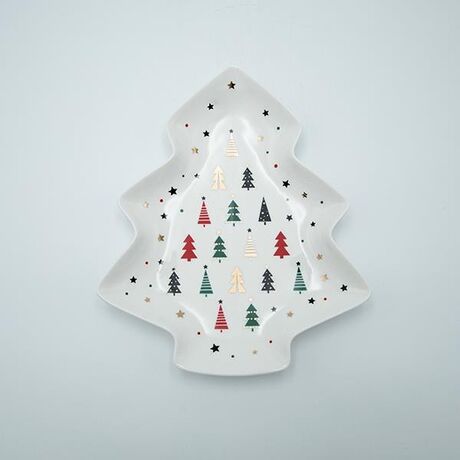 ΠΙΑΤΕΛΑ ΔΕΝΤΡΑΚΙ ΜΕ ΧΡΩΜΑΤΙΣΤΑ ΔΕΝΤΡΑΚΙΑ, 25cm