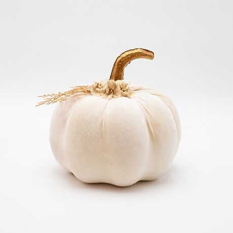 ΒΕΛΟΥΔΙΝΗ ΚΟΛΟΚΥΘΑ, ΥΠΟΛΕΥΚΗ, ΜΕ ΛΟΥΛΟΥΔΑΚΙΑ, 16x20cm